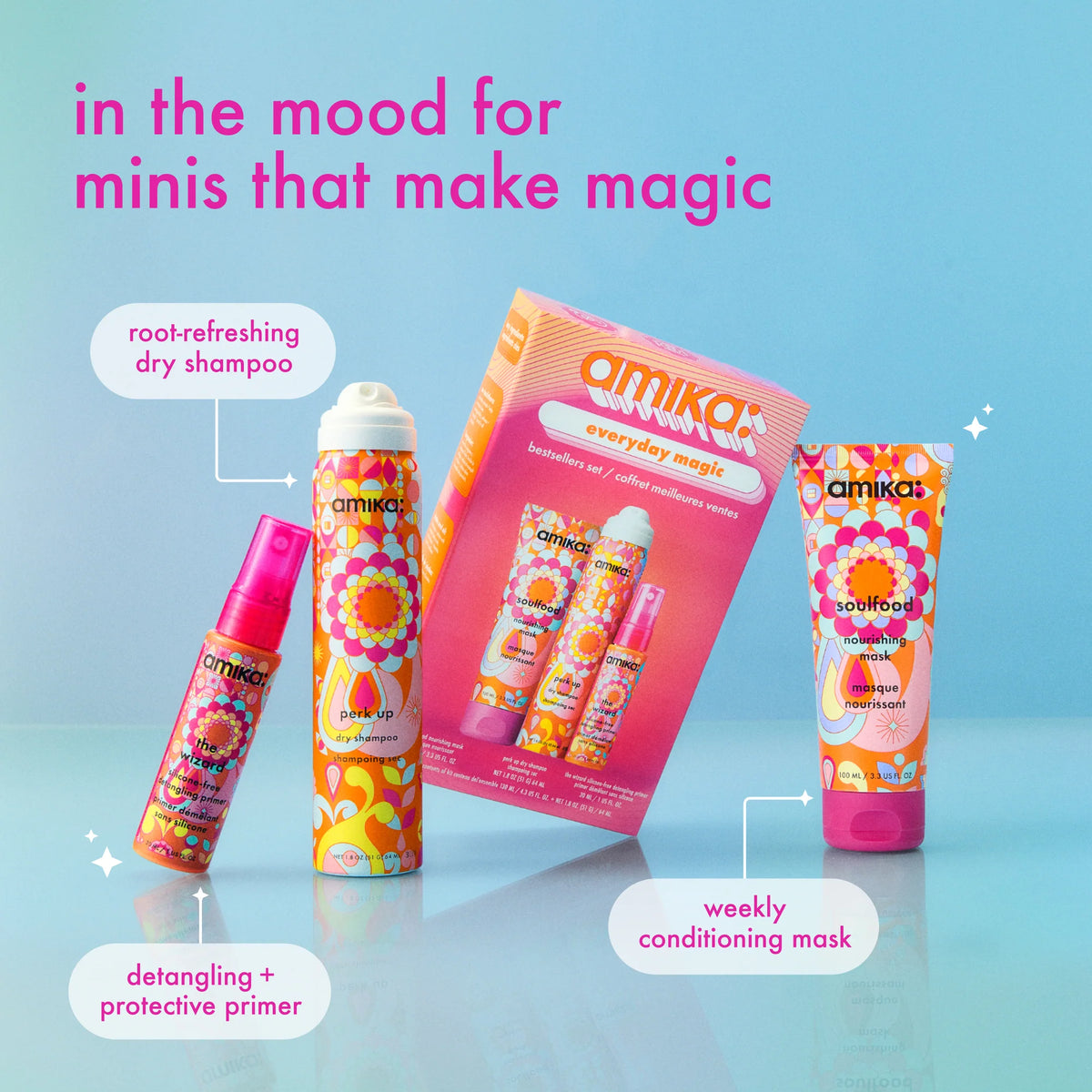 Amika Everyday Magic Best Sellers Holiday Set - Beauty Supply Outlet