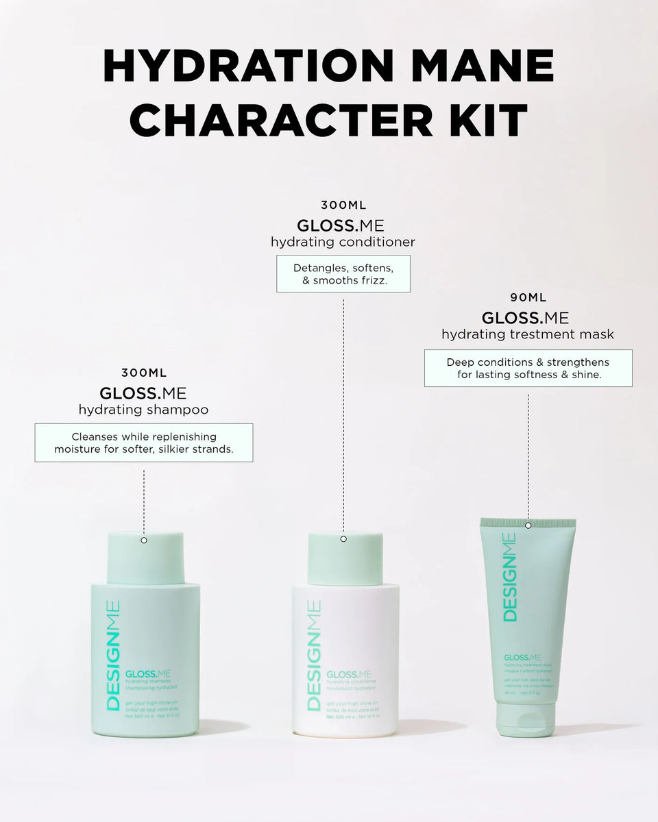 Design.Me Gloss.Me Hydrating Conditioner 300ml Design.Me Gloss.Me Hydrating Conditioner 300ml