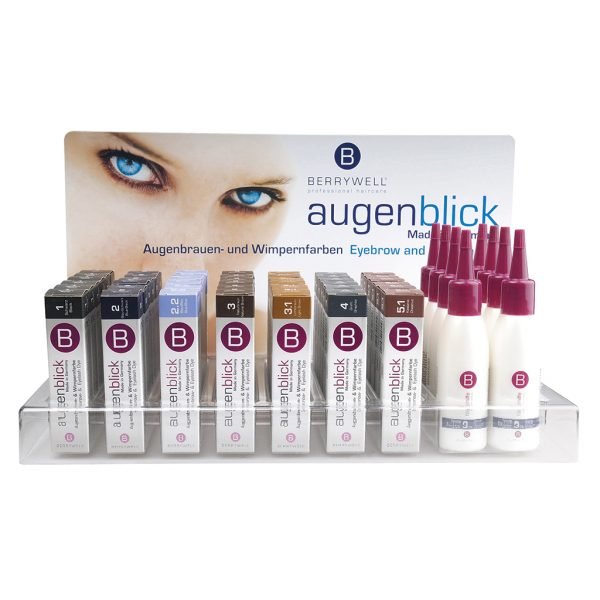 BERRYWELL Augenblick Eyebrow and Eyelash Permanent Cream Light Brown F Beauty Supply Outlet