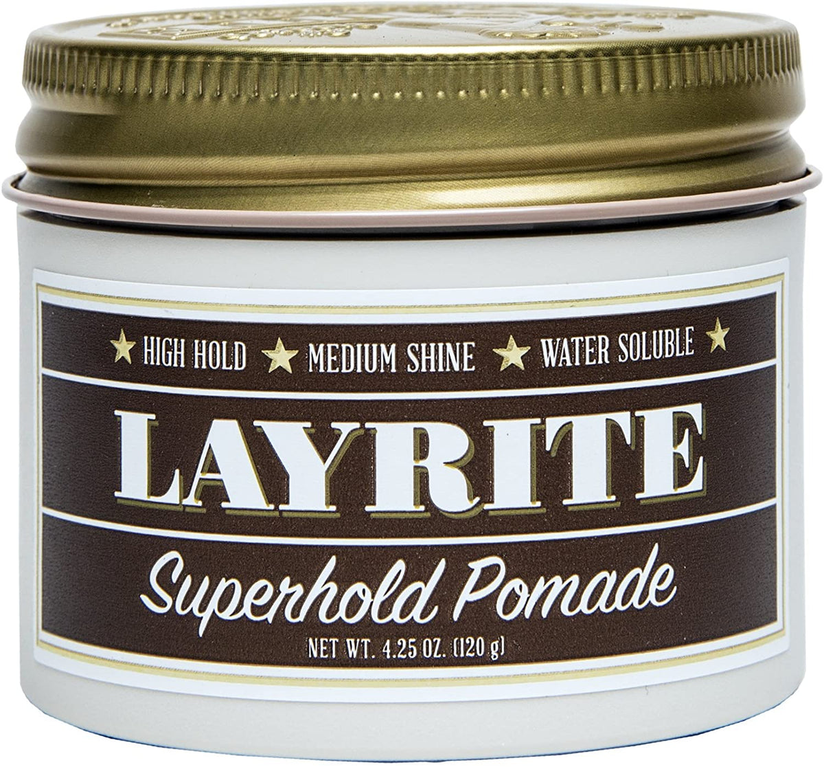 Superhold Pomade | Layrite Deluxe LAYRITE Superhold Pomade 120g