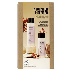AG Defined + Nourished Trio for curly hair