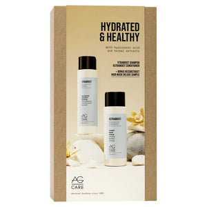 AG Hydrated + Healthy Holiday Trio Kit 2023 for dry hair