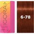 Schwarzkopf Igora Vibrance Demi Permanent 6-78 Dark Blonde Copper Red