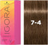 Schwarzkopf Igora Vibrance Demi Permanent 7-4 Medium Blonde Beige