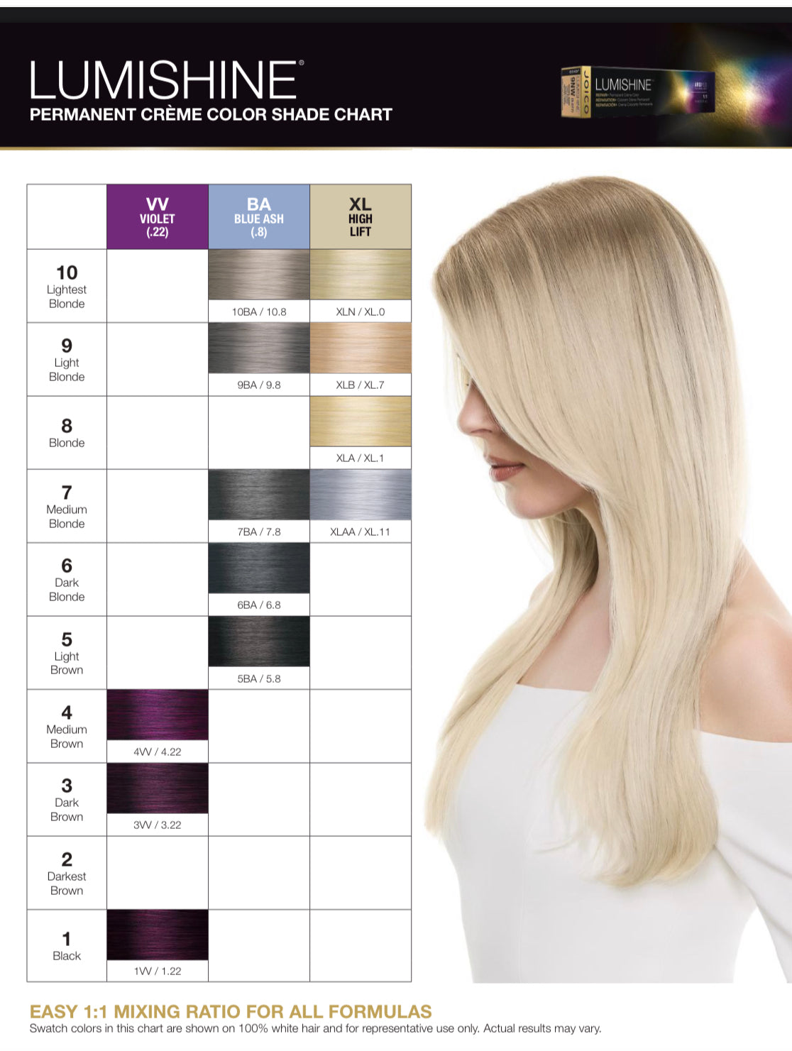 JOICO Lumishine 20 Volume (6) Creme Developer for Permanent Hair Colo