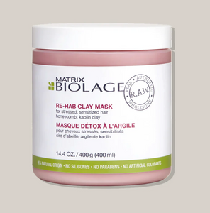 Biolage R.A.W. Re-Hab Clay Mask 14.0z - Discontinued by Manufacturer