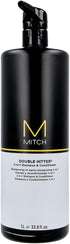 Paul Mitchell Mitch Double Hitter 2in1 Shampoo and Conditioner 1L