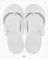 Comfy Thong Slippers, Disposable Foam Pedicure Slippers