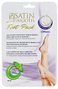 Satin Smooth Foot Pack Intensive Treatment Single Use Booties