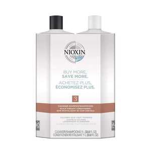 Nioxin System 3 Shampoo & Conditioner Litre Duo