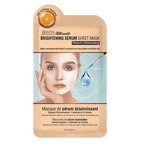 Satin Smooth Brightening Face Mask Single Use
