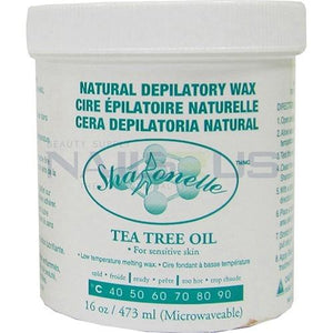 Sharonelle Tea Tree Soft Wax Microwavable- Sensitive skin and all body parts -Beauty Supply Outlet